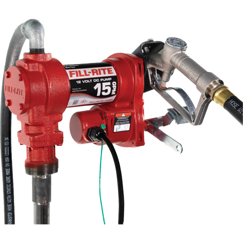 Pompe de transfert de carburant 12 V CC avec pistolet Southpoint Industrial Supply