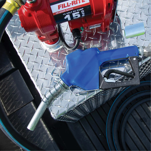 Blue Cold Weather Automatic Diesel Spout Nozzle Southpoint Industrial Supply