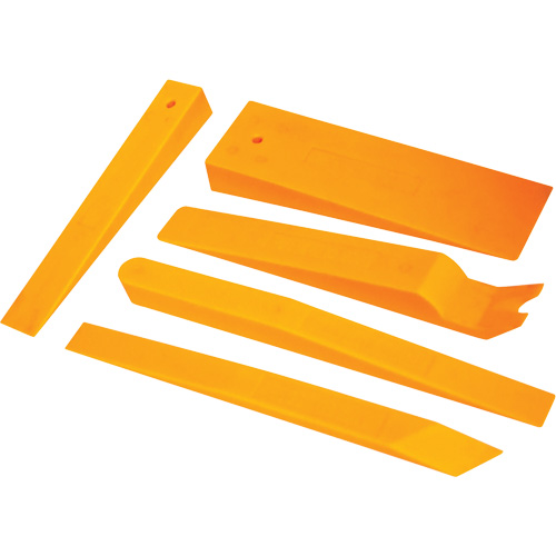 5-Piece Nylon & Neon Orange Wedge Assortment Set Southpoint Industrial Supply
