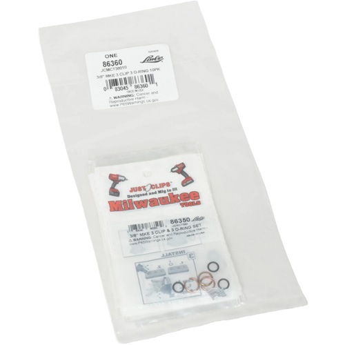 Jeu de clips et joints toriques de 3/8 po pour Milwaukee - en vrac Southpoint Industrial Supply