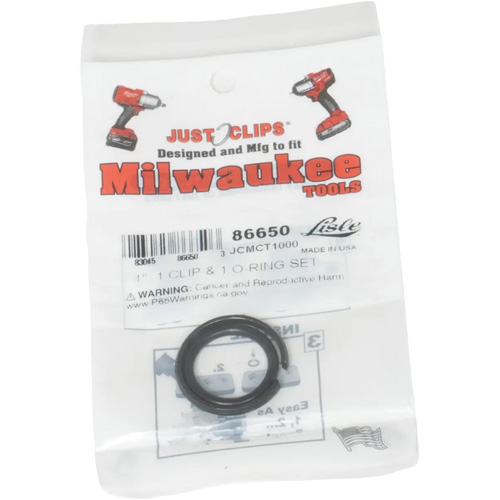 Jeu de clip et joint torique de 1 po pour Milwaukee Southpoint Industrial Supply