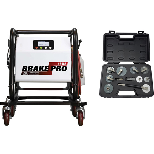 Short Frame Brake-Pro Pressure Brake Bleeder with Adapters Southpoint Industrial Supply