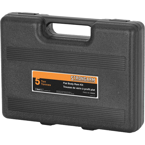 Trousse de v&eacute;rin &agrave; profil plat avec adaptateurs, Course de 0,24", Capacit&eacute; de 5 tonne(s), 10 000 PSI Southpoint Industrial Supply