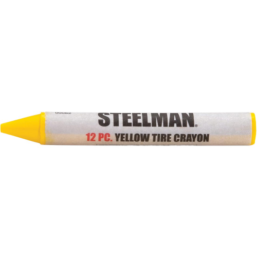 Crayons jaunes semi-permanents pour marquage des pneus Southpoint Industrial Supply