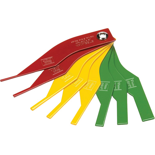 8-Piece Colour-Coded Brake Lining Thickness Gauge Southpoint Industrial Supply