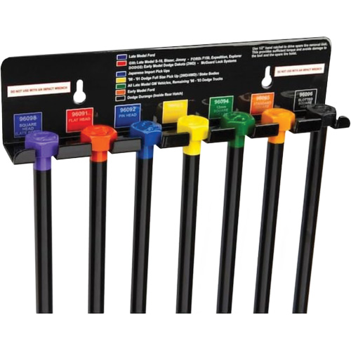Ensemble d'outils pour roue de secours 7 mcx Southpoint Industrial Supply