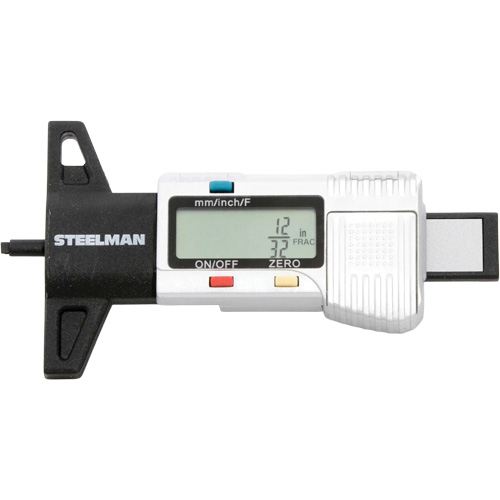Digital Tire Tread Depth Gauge with 3 Modes Southpoint Industrial Supply