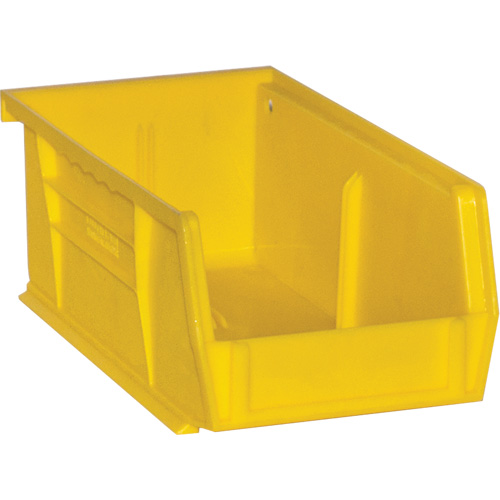 Bacs Hook-On Bins, 4" la x 3" H x 7" p, Jaune, Capacit&eacute; 10 lb Southpoint Industrial Supply