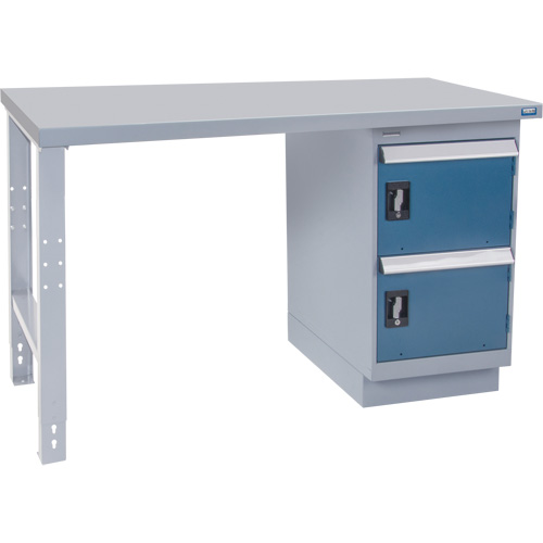 Industrial Duty Workbench, 24" W x 60" D x 34" H, 1000 lbs. Capacity Southpoint Industrial Supply
