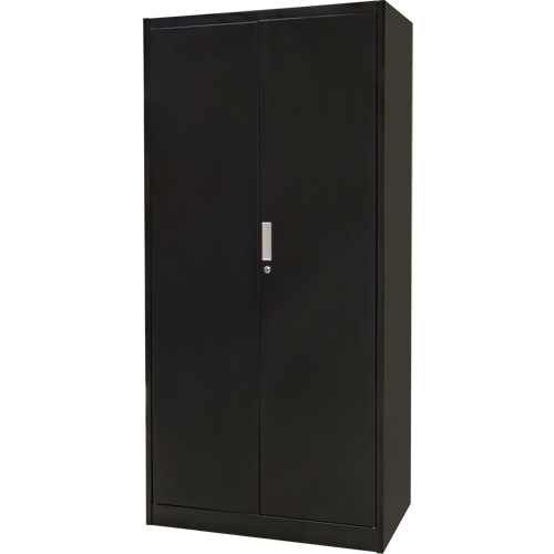 Armoire de rangement combin&eacute;e, 36" la x 18" p x 72" h, Noir Southpoint Industrial Supply