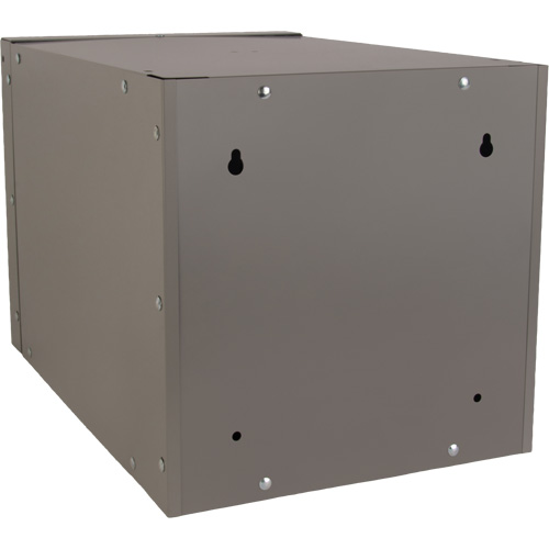 Stackable Cube Locker, 12" x 18" x 12", Steel, Grey, Knocked Down Southpoint Industrial Supply