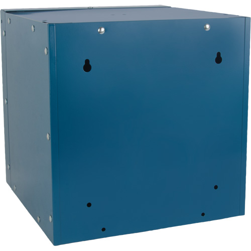 Casier cubique empilable, 12" x 12" x 12", Acier, Bleu, D&eacute;mont&eacute; Southpoint Industrial Supply