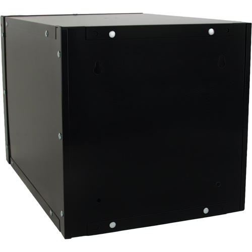 Stackable Cube Locker, 12" x 18" x 12", Steel, Black, Knocked Down Southpoint Industrial Supply