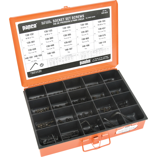 Socket Set Screw Cup Point Assortments Southpoint Industrial Supply