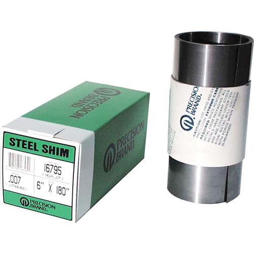 Rouleaux & feuilles de cales minces, &eacute;paisseur de 0,001", Acier Southpoint Industrial Supply