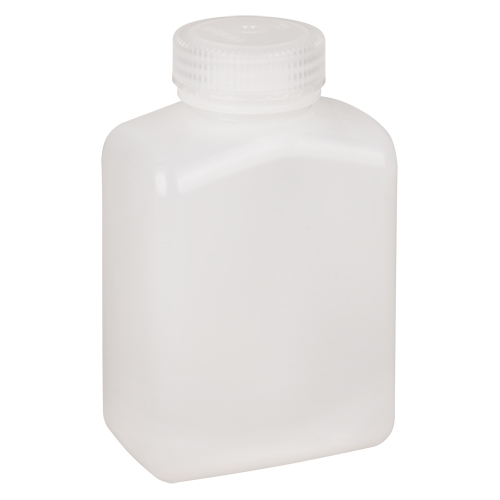 Easy-Grip Space-Saver Bottles, Rectangular, 16 oz., Plastic Southpoint Industrial Supply