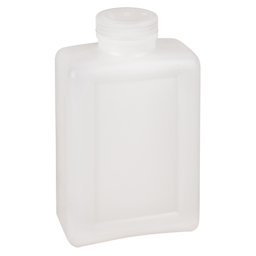 Easy-Grip Space-Saver Bottles, Rectangular, 64 oz., Plastic Southpoint Industrial Supply