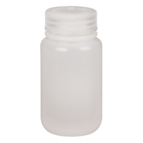 Wide-Mouth Bottles, Round, 4 oz., Plastic Southpoint Industrial Supply