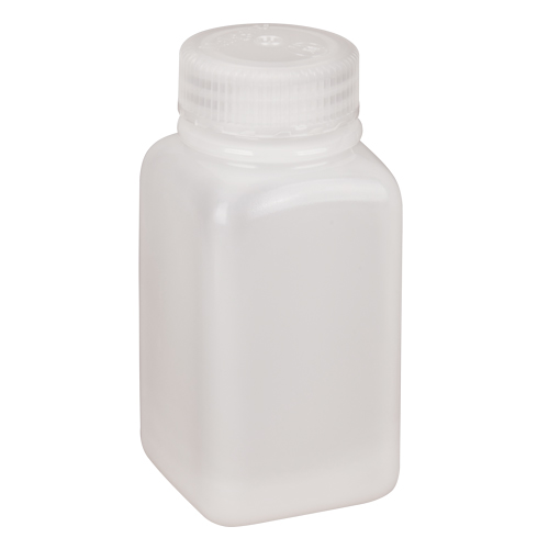 Easy-Grip Space-Saver Bottles, Square, 6 oz., Plastic Southpoint Industrial Supply