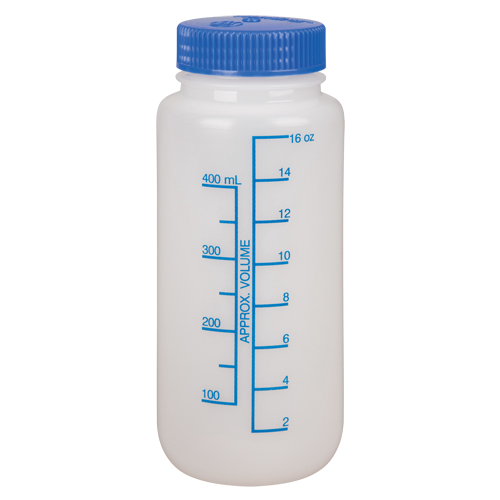 Bouteilles &agrave; large ouverture, Ronde, 16 oz, Plastique Southpoint Industrial Supply