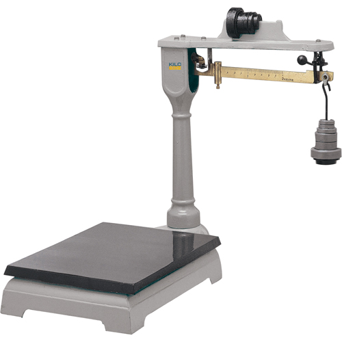 Mechanical Platform Beam Scales, 16" L x 12" W, 100 kg Capacity Southpoint Industrial Supply