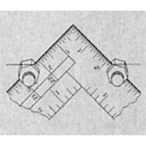 Fixations de calibre d'escalier pour &eacute;querres de charpente & &eacute;querres de charpentier Southpoint Industrial Supply