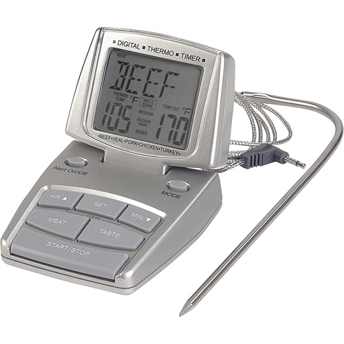 Thermom&egrave;tre &agrave; viande, Contact, Num&eacute;rique, 14-392°F (10-200°C) Southpoint Industrial Supply