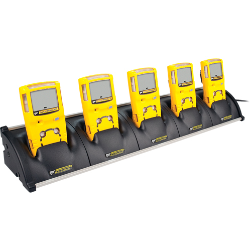 BW GasAlertMicroClip XT Multi-Gas Detectors -Five Unit Cradle Charger Southpoint Industrial Supply