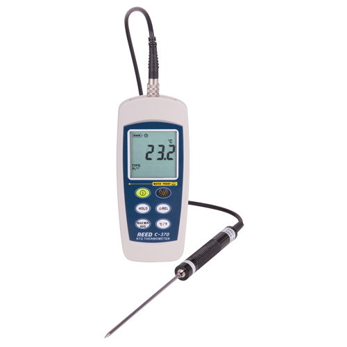 RTD Thermometer, Contact, Digital, -148-572°F (-100-300°C) Southpoint Industrial Supply