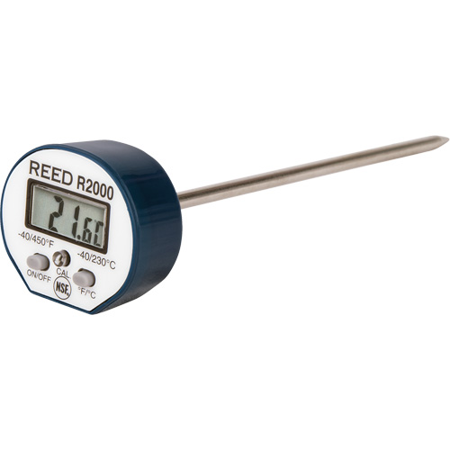 Thermometer, Contact, Digital, -40-450°F (-40-230°C) Southpoint Industrial Supply