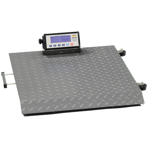 Balance &agrave; plateforme KWS CY-150, Capacit&eacute; de 330 lb / 150 kg, 24" lo x 24" la Southpoint Industrial Supply