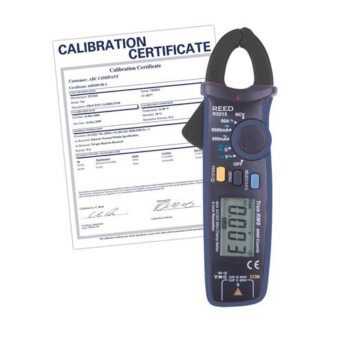 True RMS mA Clamp Meter with Calibration Certificate, AC/DC Voltage, AC/DC Current Southpoint Industrial Supply