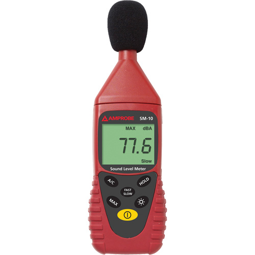 SM-10 Sound Meter, 0 - 50 dB Measuring Range Southpoint Industrial Supply