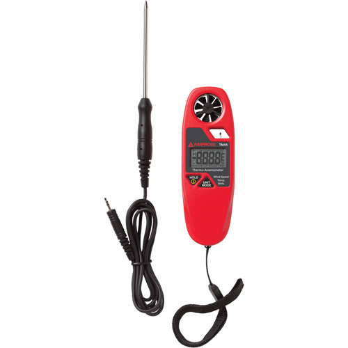 TMA5 Anemometer Thermometer, Not Data Logging, 0.4 - 25 m/sec Air Velocity Range Southpoint Industrial Supply