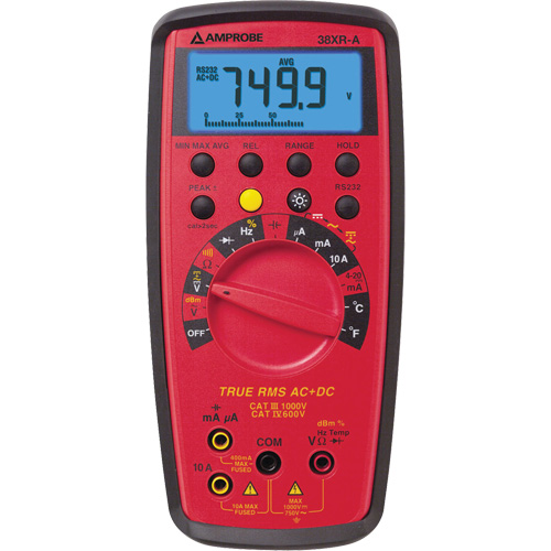 38XR-A Digital Multimeter, AC/DC Voltage, AC/DC Current Southpoint Industrial Supply