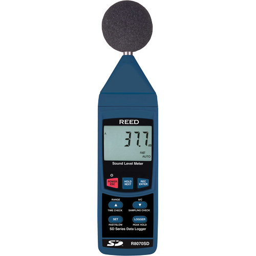 Sound Level Meter, 30 - 130 dB Measuring Range Southpoint Industrial Supply