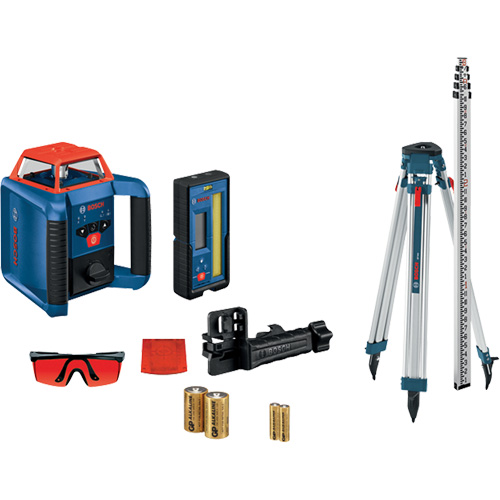 Revolve2000 Self-Leveling Horizontal Rotary Laser Kit, 2000' (609.6 m), 670 Nm Southpoint Industrial Supply