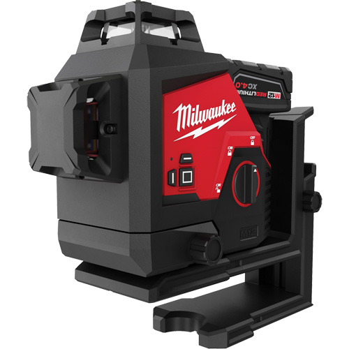 M12 360-Degree 3-Plane Cordless Laser Kit, 125' (38.1 m), 530 Nm Southpoint Industrial Supply