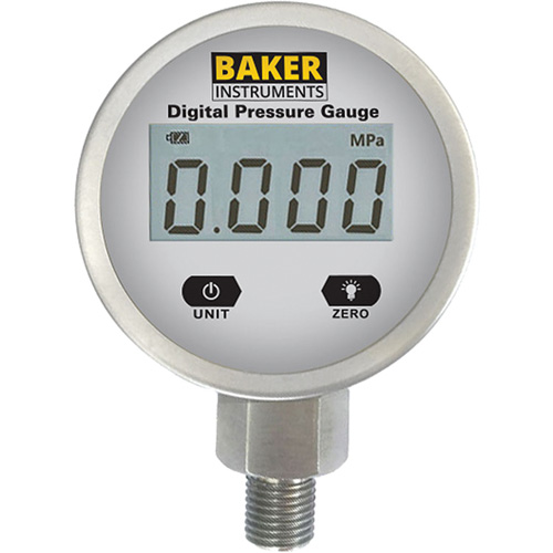 B5000 Series Pressure Gauge, 2-1/2" , 0 - 1000 psi, Bottom Mount, Digital Southpoint Industrial Supply