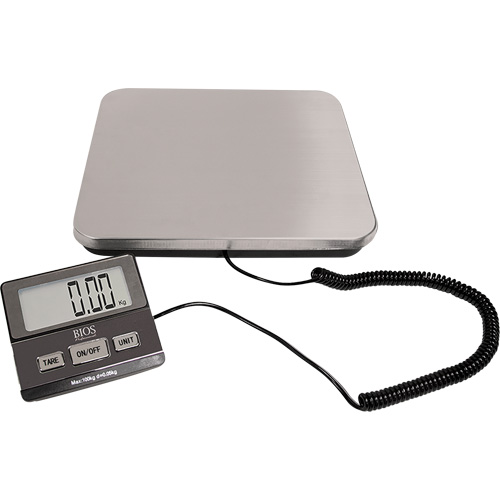 Digital Receiving Scale, 220 lbs. Cap., 1 lbs. Graduations Southpoint Industrial Supply