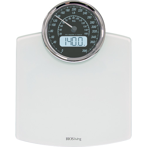 Digital Analog Scale, 396 lbs. Cap., 100 g / 0.2 lbs. Graduations Southpoint Industrial Supply