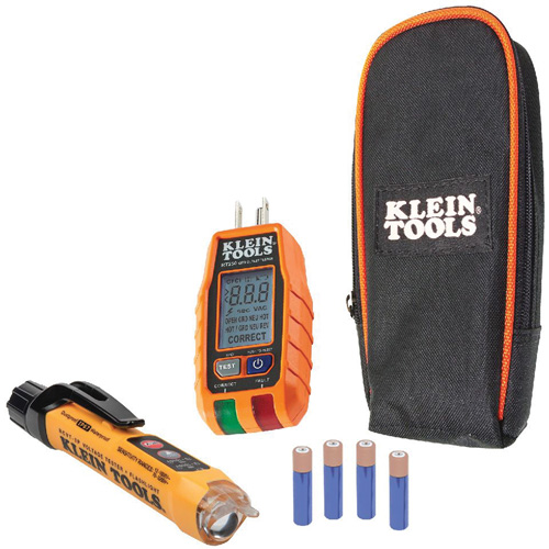 Trousse dessai &eacute;lectrique sans contact de qualit&eacute; sup&eacute;rieure pour prise de courant et disjoncteur de fuite &agrave; la terre Southpoint Industrial Supply