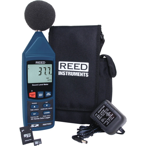 Sound Level Meter Kit, 30 - 130 dB Measuring Range Southpoint Industrial Supply