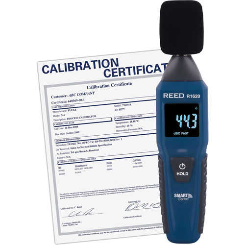 Bluetooth Smart Series Sound Level Meter with Calibration Certificate, 30 - 130 dB Measuring Range Southpoint Industrial Supply