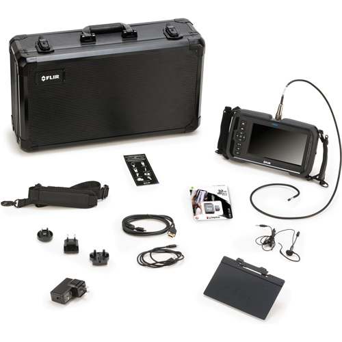 General Purpose Videoscope Kit with 5.5 mm × 1 m Long Camera Probe, 7" Display, 1024 x 600 pixels Southpoint Industrial Supply