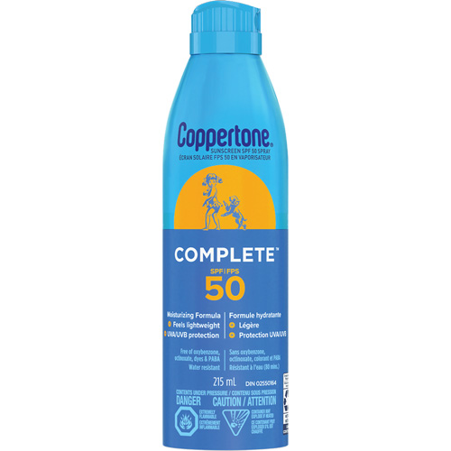 Sport&reg; Water Resistant Sunscreen, SPF 50, Aerosol Southpoint Industrial Supply