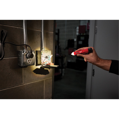 D&eacute;tecteur de tension sans contact avec DEL, 50 V - 1000 V, Alerte Affichage & son Southpoint Industrial Supply