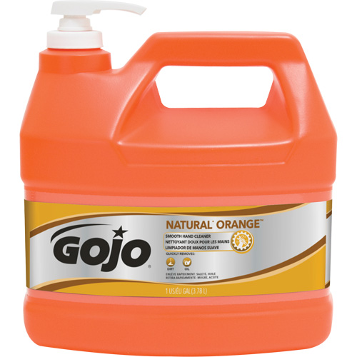 Nettoyant &agrave; mains Natural Orange, Cr&egrave;me, 3,78 L, Cruche, Agrumes/Orange Southpoint Industrial Supply