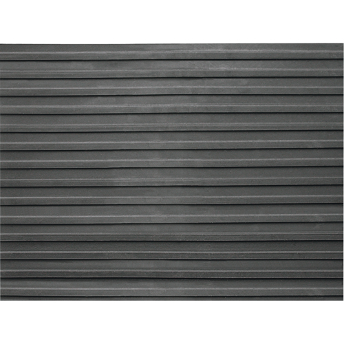 Entrance Mats, Runner, 3' x lin.ft x 1/4", Black Southpoint Industrial Supply