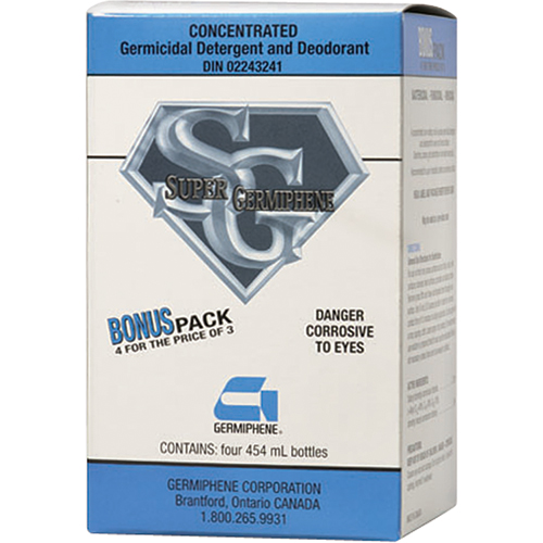 Super Germiphene&reg; Disinfectant, 454 ml, Bottle Southpoint Industrial Supply